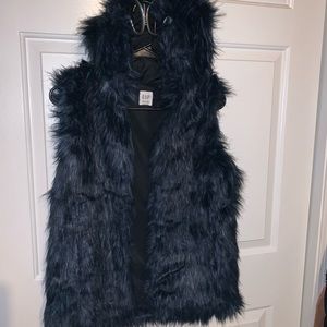 Gap Kids faux fur vest